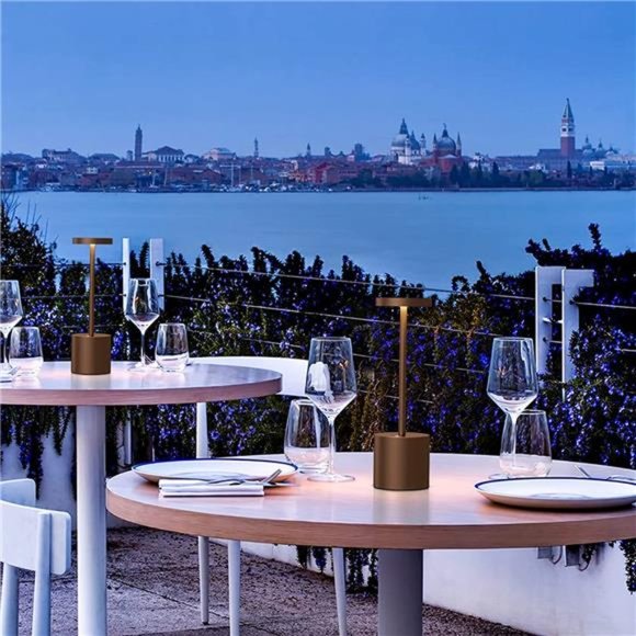 2 Pack Cordless LED Table Lamp, Rechargeable Desk Lamps( Brown) - Picture 6 of 7